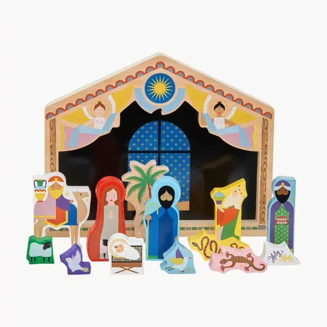 creche the crib puzzle en bois