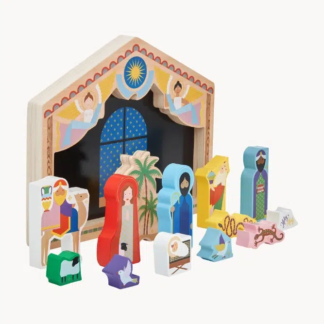 creche the crib puzzle en bois