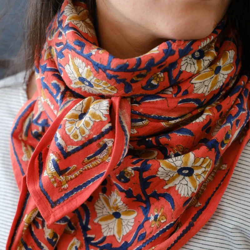 BIG FOULARD LATIKA "BIRD" - VITAMINE – Image 2
