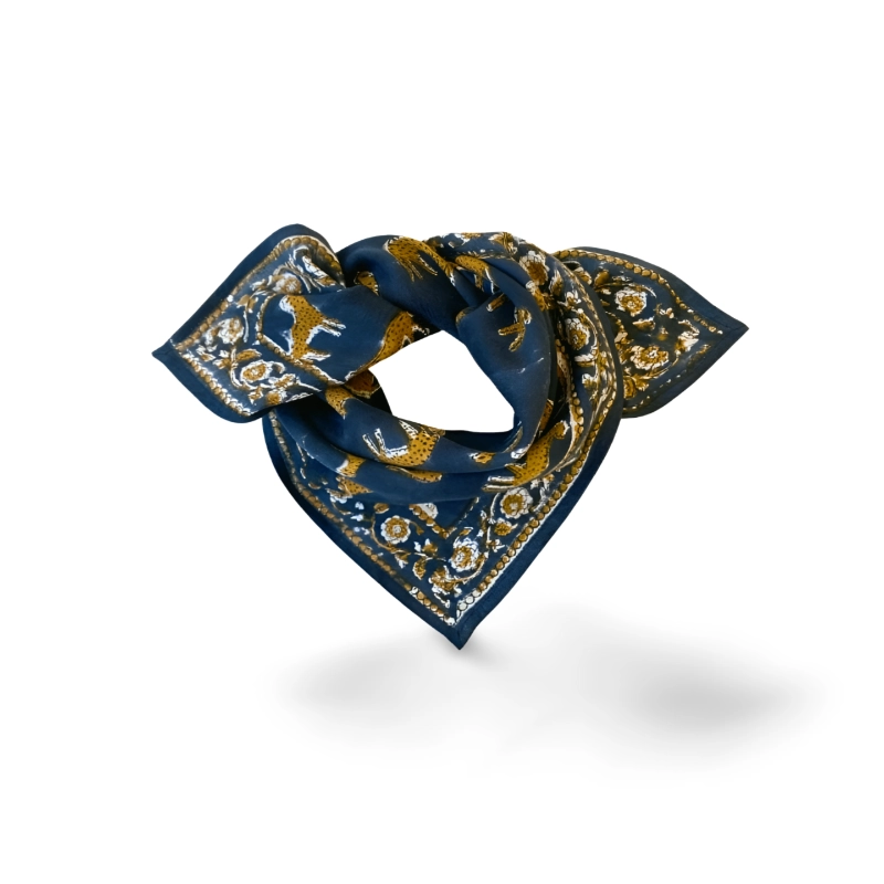 SMALL FOULARD MANIKA "BENGALE" - ORAGE