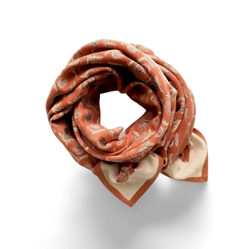 BIG FOULARD LATIKA "LOTUS" - MADELEINE