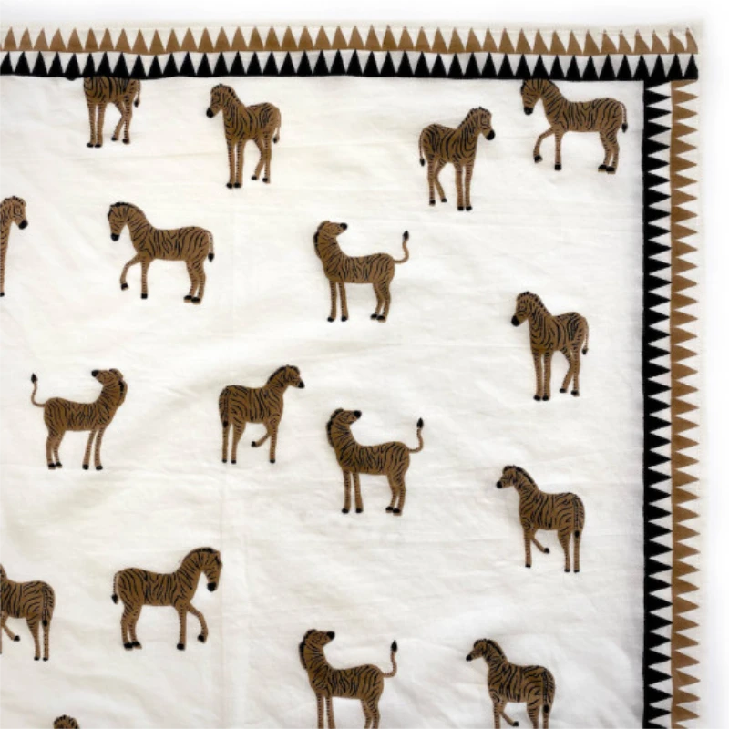 BIG FOULARD LATIKA "ZEBRE" - COCO – Image 3