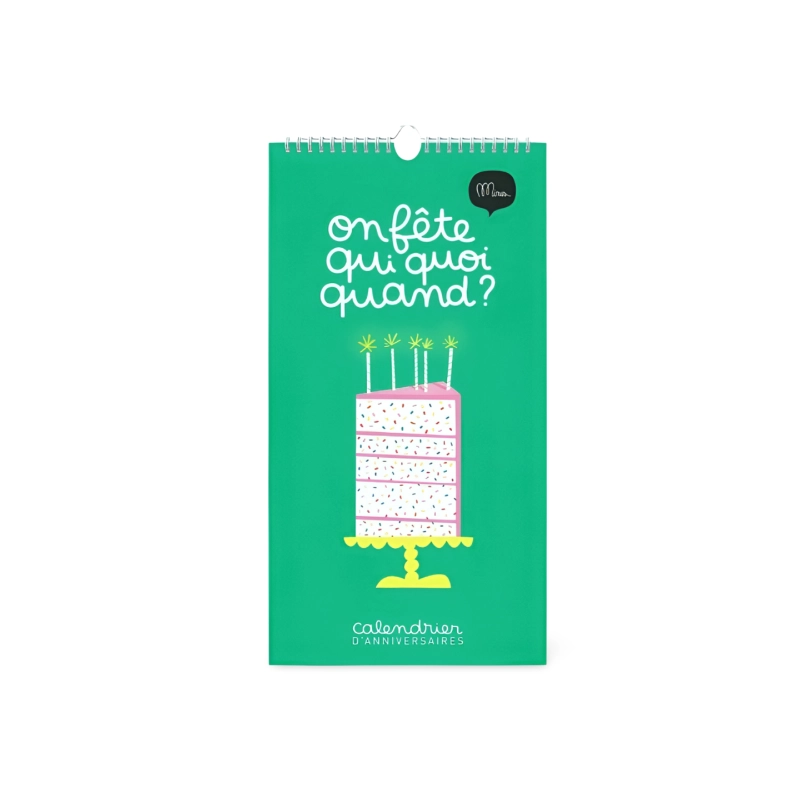 CALENDRIER D'ANNIVERSAIRE VERSION LOLO