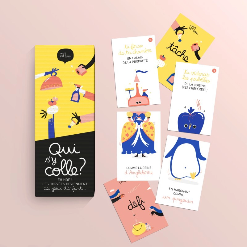 JEU DE CARTES "QUI S'Y COLLE ?" POUR PARTAGER LES CORVÉES – Image 2