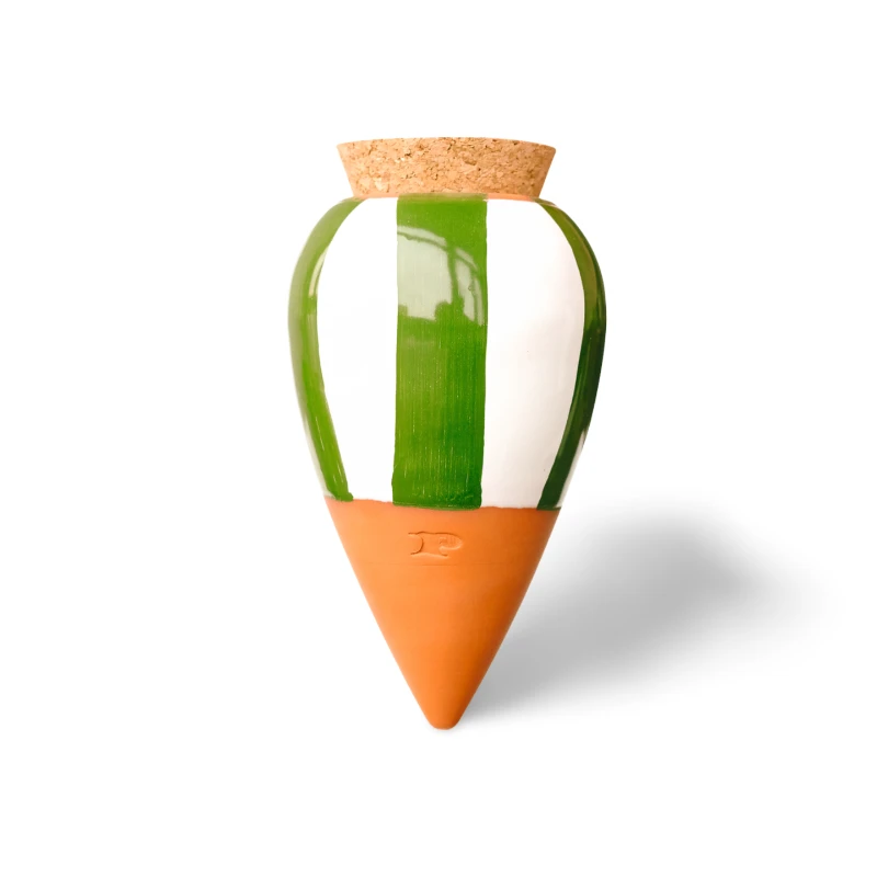 DIFFUSEUR D’EAU OLLA - RAYE VERT ET BLANC