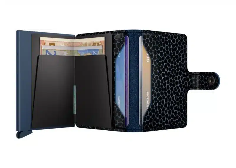PORTE-CARTES - MINIWALLET - GIRAFFINA BLEU – Image 4