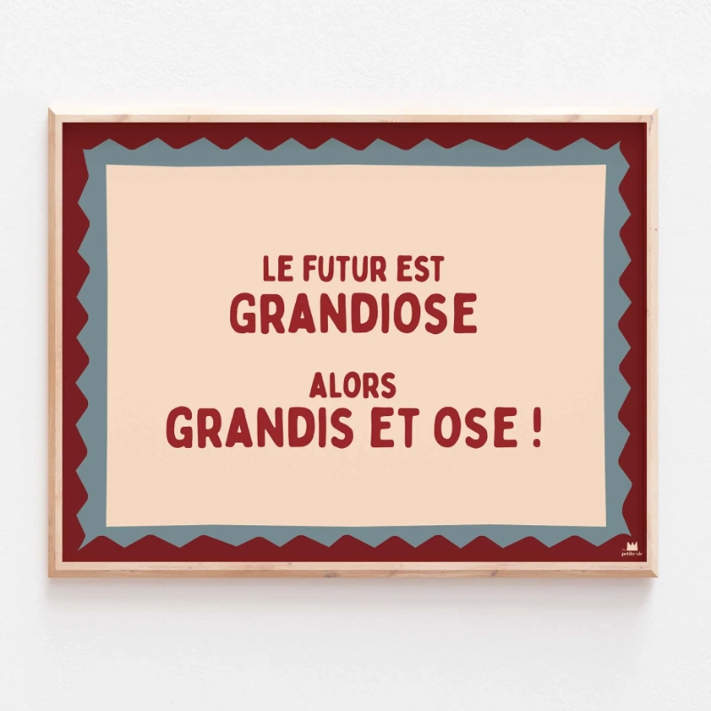 affiche grandiose ma petite vie enfant maison volumes lille