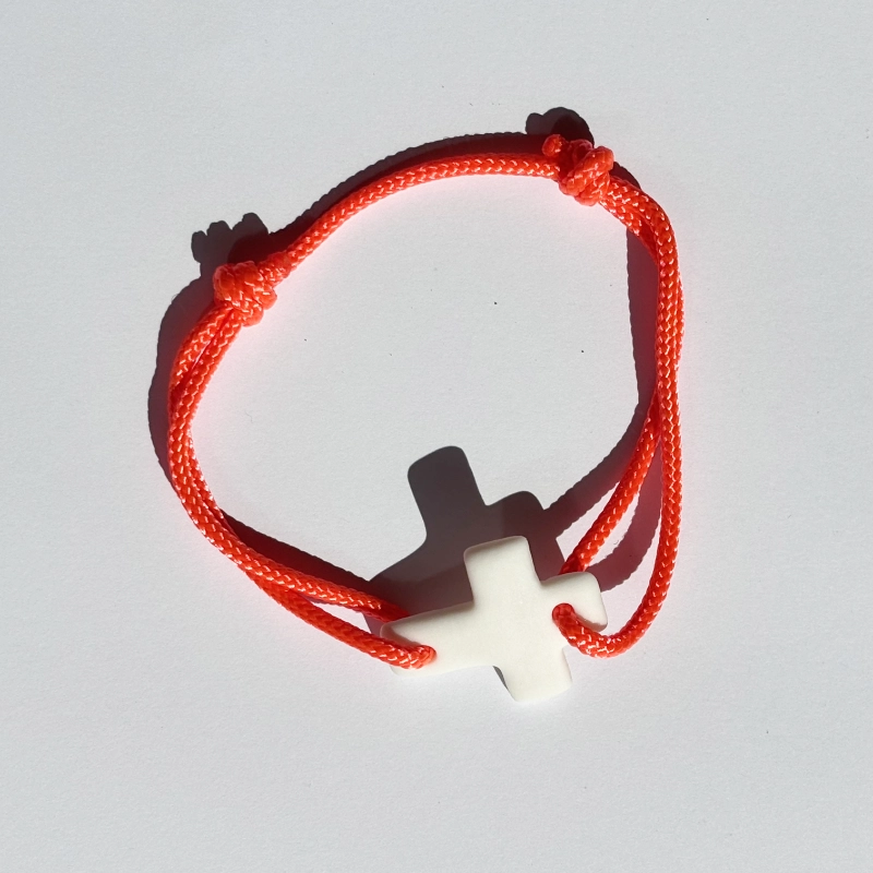 bracelet orange notre dame lien reglable 2 maison joseph maison volumes lille
