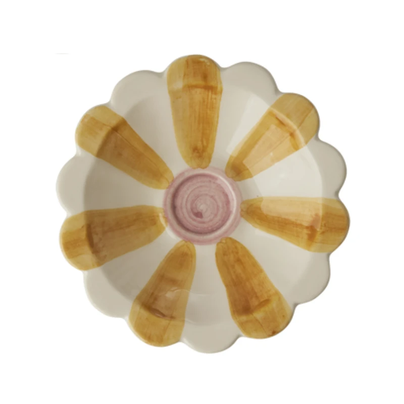 coupelle jaune ceramique rice maison volumes lille