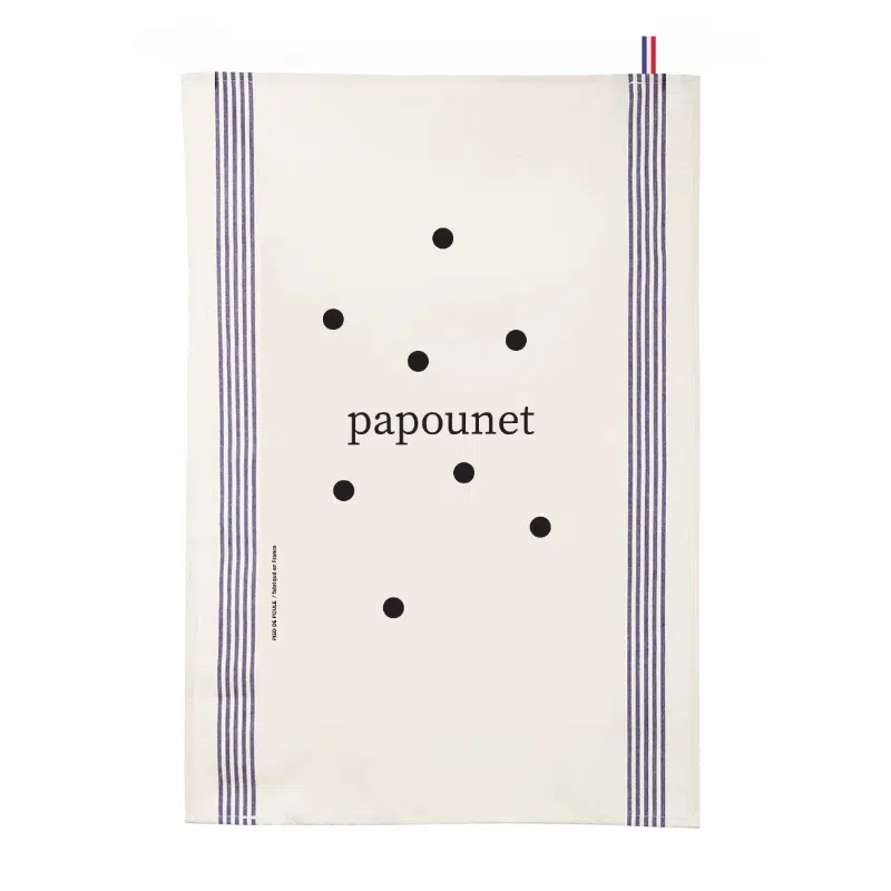 torchon papounet pied de poule maison volumes lille 1