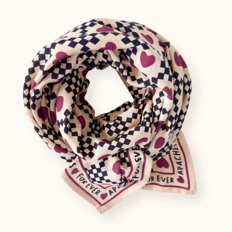 big foulard latika amor macadamia 1maison volumes lille