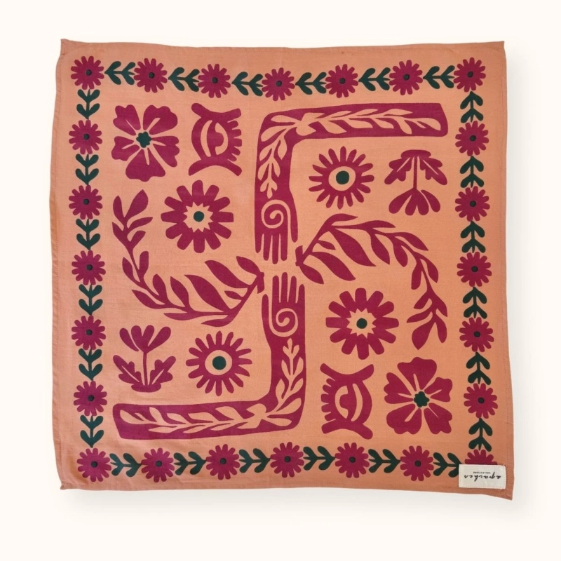 small foulard manika rita rust 2maison volumes lille