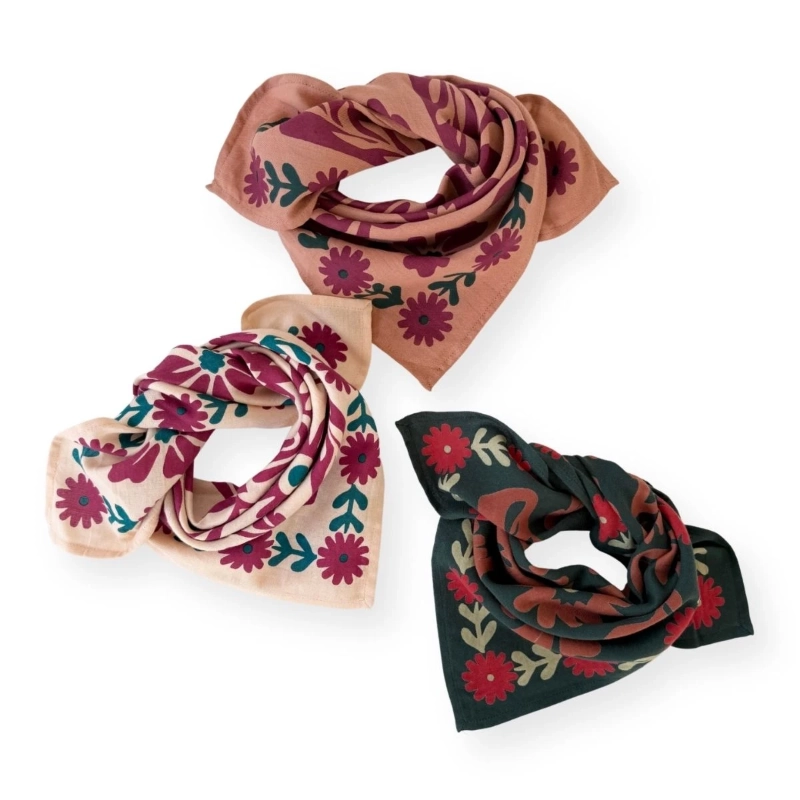 small foulard manika rita rust 3maison volumes lille