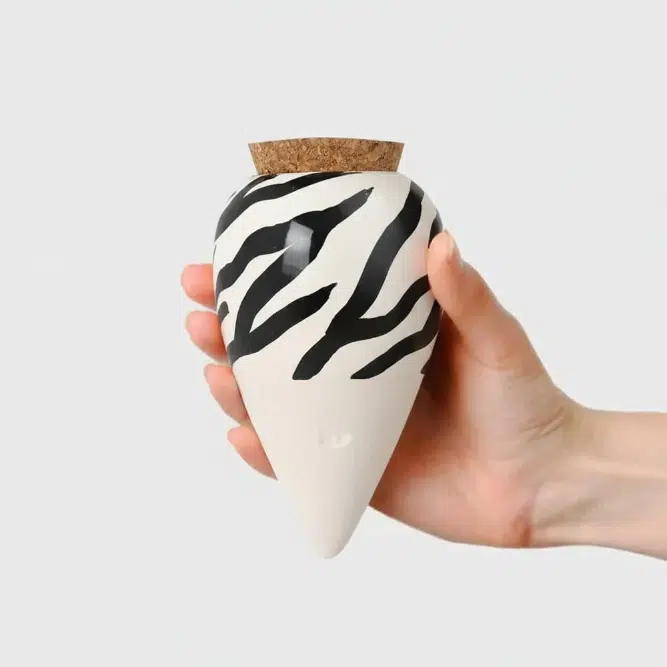 diffuseur d’eau olla hydratante zebre
