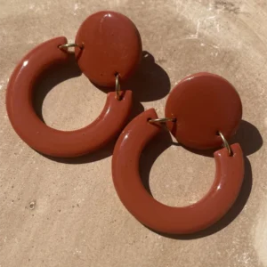 boucles doreille marcus terracotta ceci cela 1