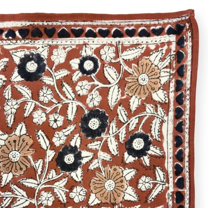 big foulard latika coeur macadamia fire