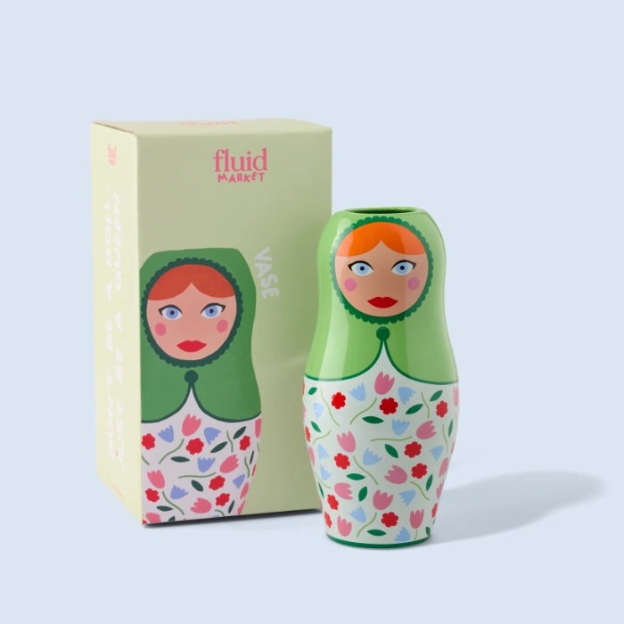 vase dolls fleurs