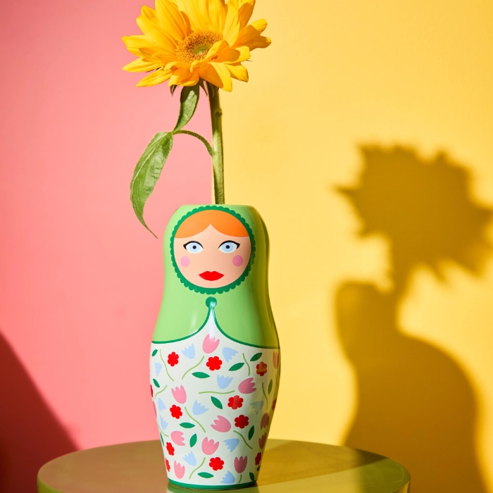 vase dolls fleurs