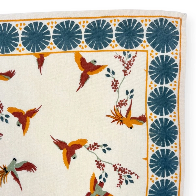 small foulard manika cerisier macadamia 2 apaches collection maison volumes lille