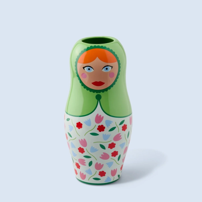 vase dolls fleurs