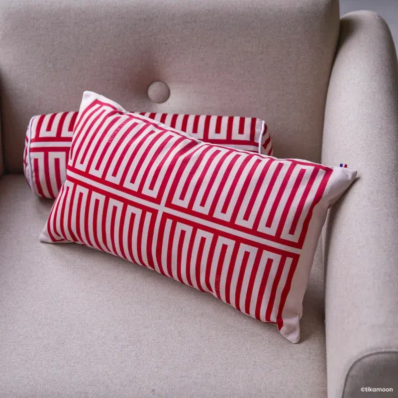 coussin babel brune s elios rose rouge 4