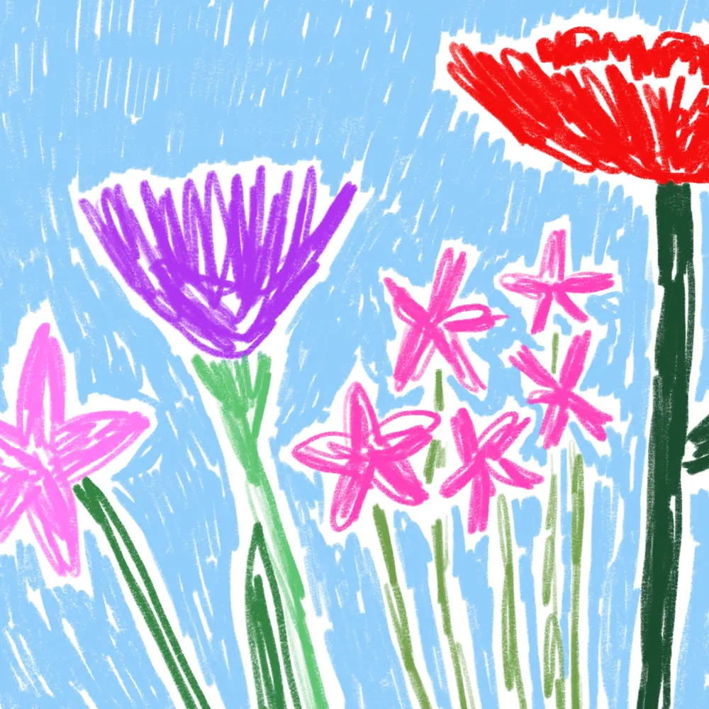 eventail cuicui fleurs gardens 3