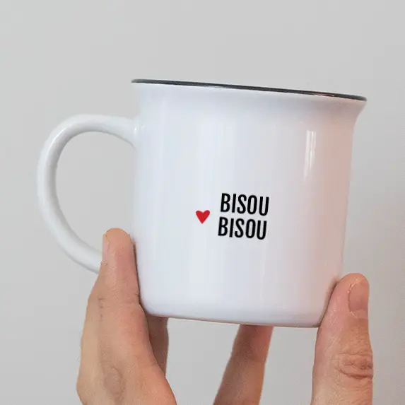 tasse bisou bisou bibiche fait son cirque