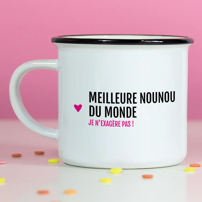 tasse meilleure nounou du monde bibiche fait son cirque