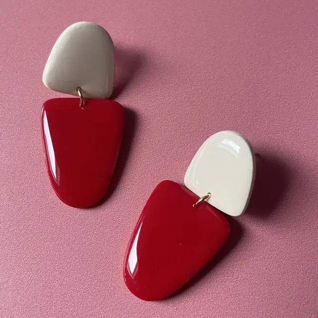 boucles d'oreilles marcus moutarde